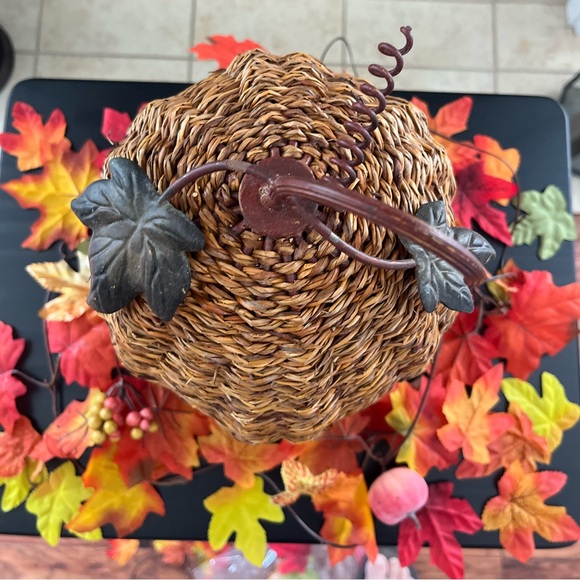 Woven Decorative Pumpkin - Picture 4 of 5